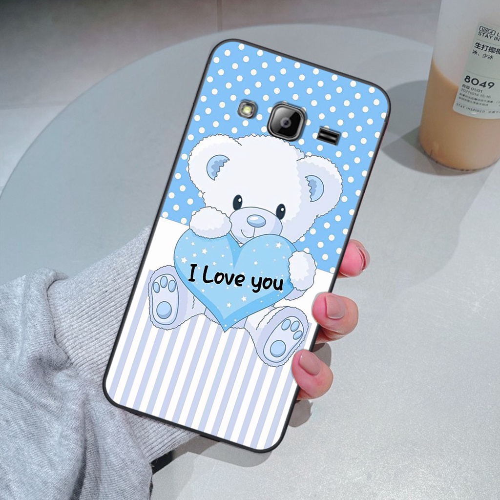 Ốp Samsung J310 / J3 2016 in hình gấu cute dễ thương siêu xinh đáng yêu