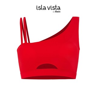 Áo bơi nữ Tankini lệch vai phối 2 dây mảnh Isla Vista IVWT042