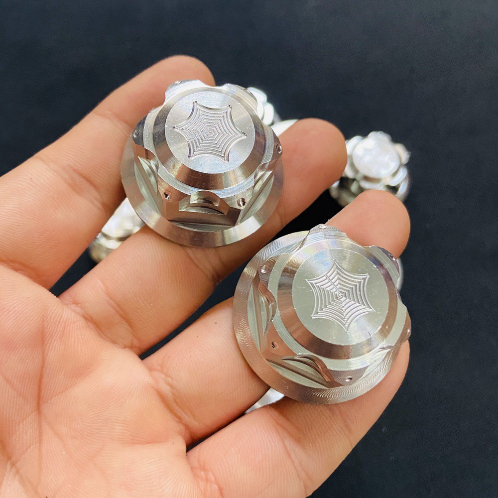 Tán Chụp Cốt Bánh Sau Salaya Cho Xe Tay Ga Vario, Airblade, Vision, Click - Chất Liệu INOX