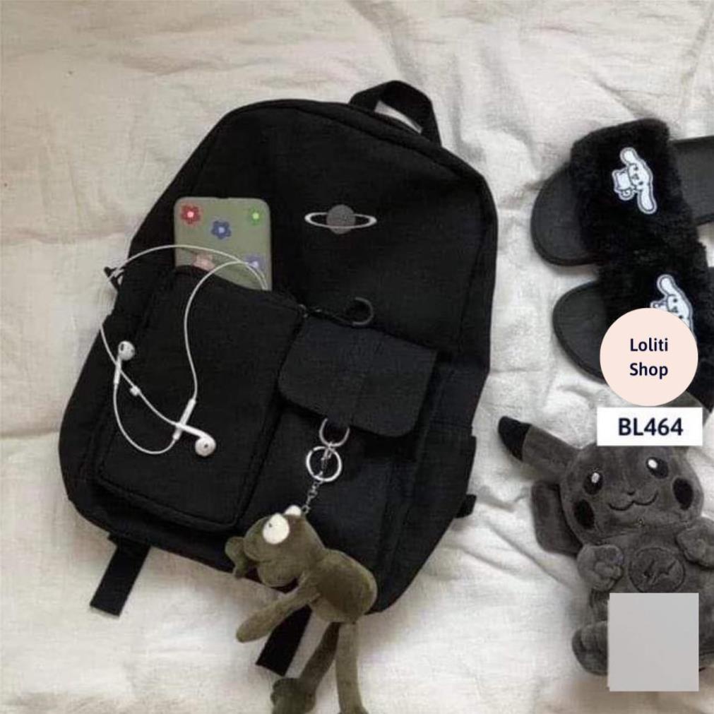 Balo du lịch đi học giá rẻ thời trang cute đẹp LOLITI BL464 ( không có móc gấu)