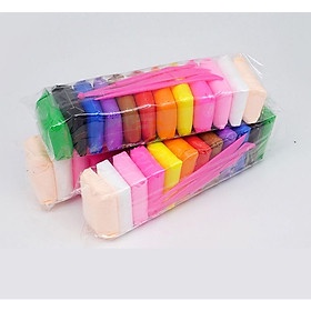 Đất nặn an toàn cho bé 12 sét tự khô siêu mịn an toàn cho bé,đất nặn tự khô,đất sét nặn