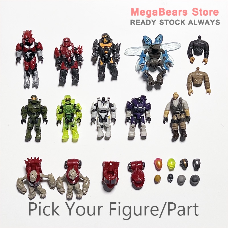 Mô Hình Đồ Chơi Nhân Vật Spartrux Halo UNSC Spartan Haunted Master Chief Elite 1