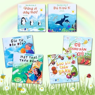 Sách đọc to - Bộ muôn điều kì diệu phần 1,2,3 - Sách thơ cho bé tập đọc, tập nói