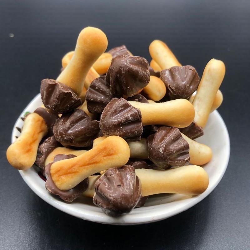 Bánh quy/ que nấm socola/ sữa/ matcha/ việt quất lọ 138g siêu hot