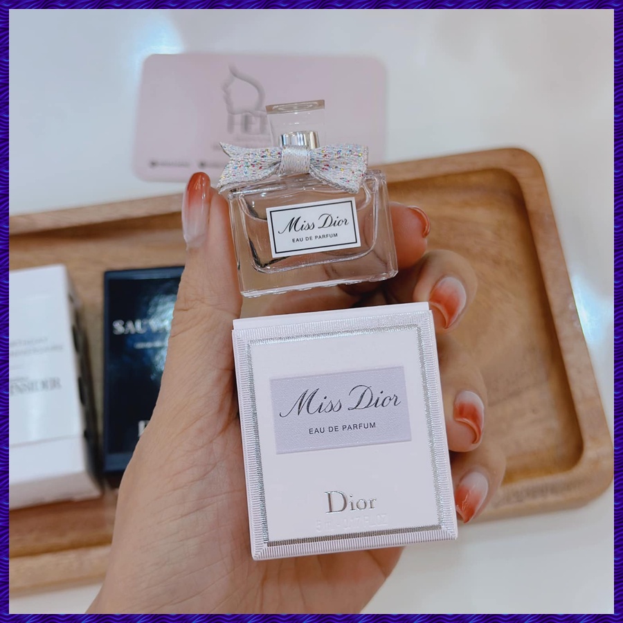Set Nước Hoa Sephora Beauty Insider: Nước Hoa Nam Dior Sauvage EDP 10ml + Nước Hoa Nữ Miss Dior EDP 5ml