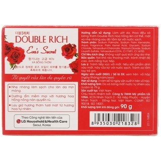 Xà bông cục Double Rich 90g