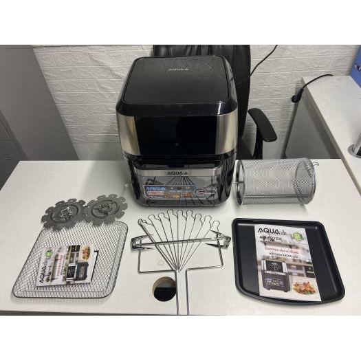 NỒI CHIÊN KHÔNG DẦU ĐIỆN TỬ AQUA 12L- BẢO HÀNH 12 THÁNG