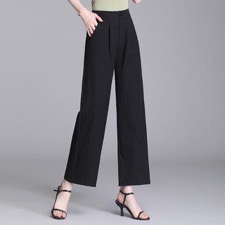 (MẶC SIÊU THÍCH) Quần culottes lưng cao vải tuyết mưa, dày dặn , tôn dáng