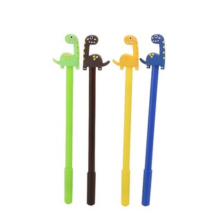 Set 10 bút nước khủng long bút nước học sinh sinh viên bút gel mực thay thế bút thay ngòi tiện dụng đầu ngòi 0.38mm