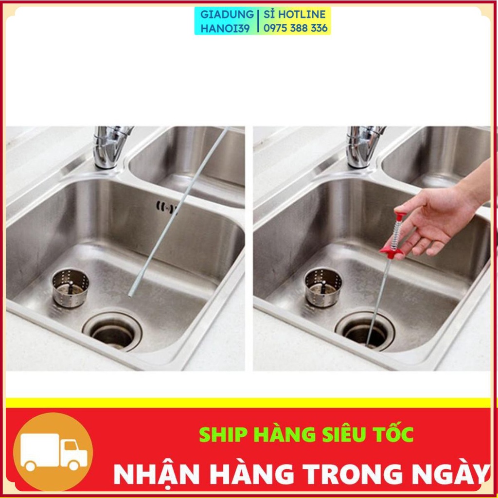 Dụng Cụ Gắp Rác 0.6/2/3 Mét- Gắp Lông Tóc Siêu Việt Thông Tắc Bồn - Ống Cống, Gắp Đồ Bị Rơi Đa Năng Tiện Lợi