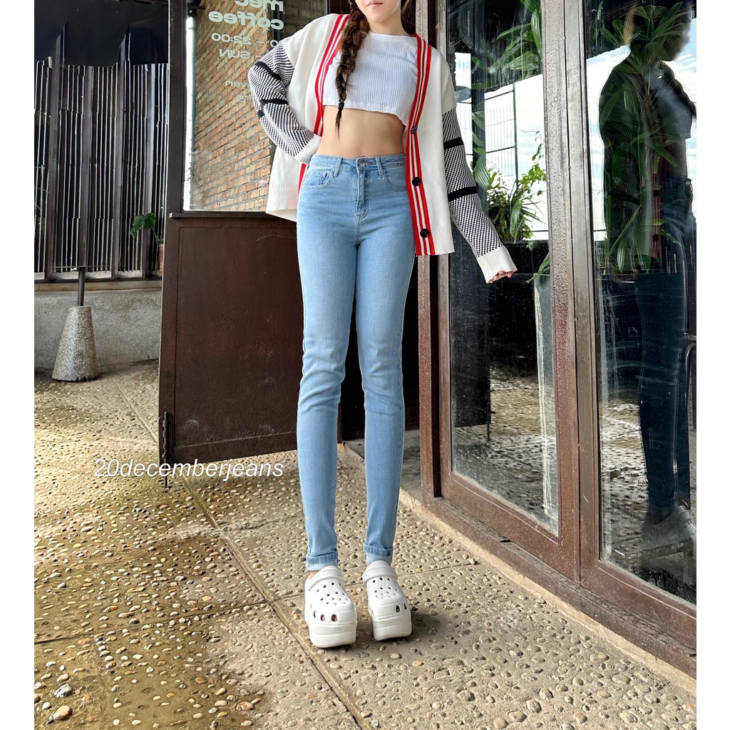 Quần SKINNY GAP 4 màu denim 20decemberjeans mã 2086