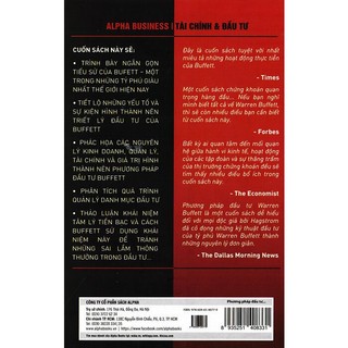 Sách - Phương pháp đầu tư Warren Buffett
