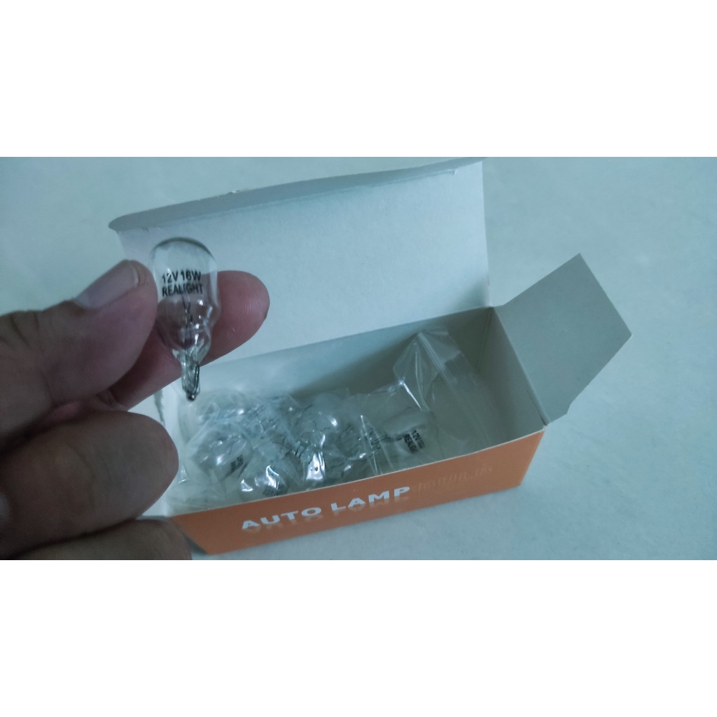 Bóng đèn halogen T15 12v 16w ,đèn ô tô , đèn phanh,đèn thay thế chính hãng