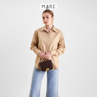 Áo sơ mi nữ MARC FASHION basic oversize CBHH112221