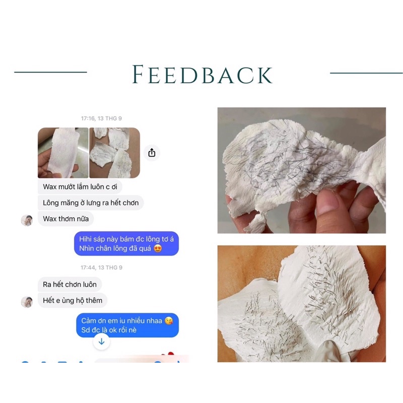 Sáp vụn wax lông nóng loại 1 hard wax bean tặng kèm cột tóc và que gỗ