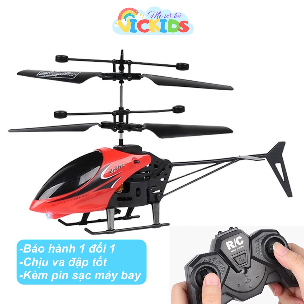 Máy Bay Trực Thăng Điều Khiển Từ Xa Kèm Pin Sạc, Bay Nhiều Kênh, Chịu Va Đập Tốt, Dễ Sử Dụng