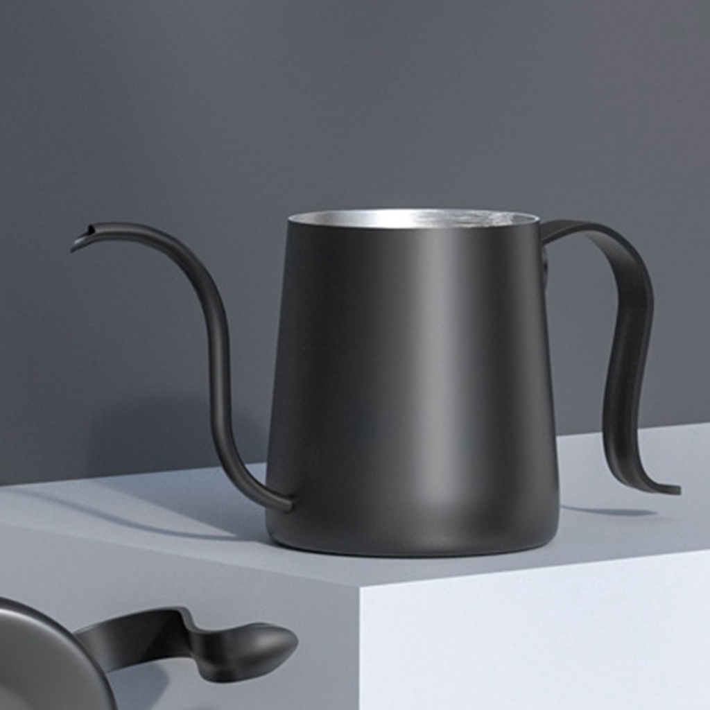 Shamjina Ấm Đun Nước Pha Cà Phê Tiện Dụng Cho Gia Đình inox 304 mịn 250ML