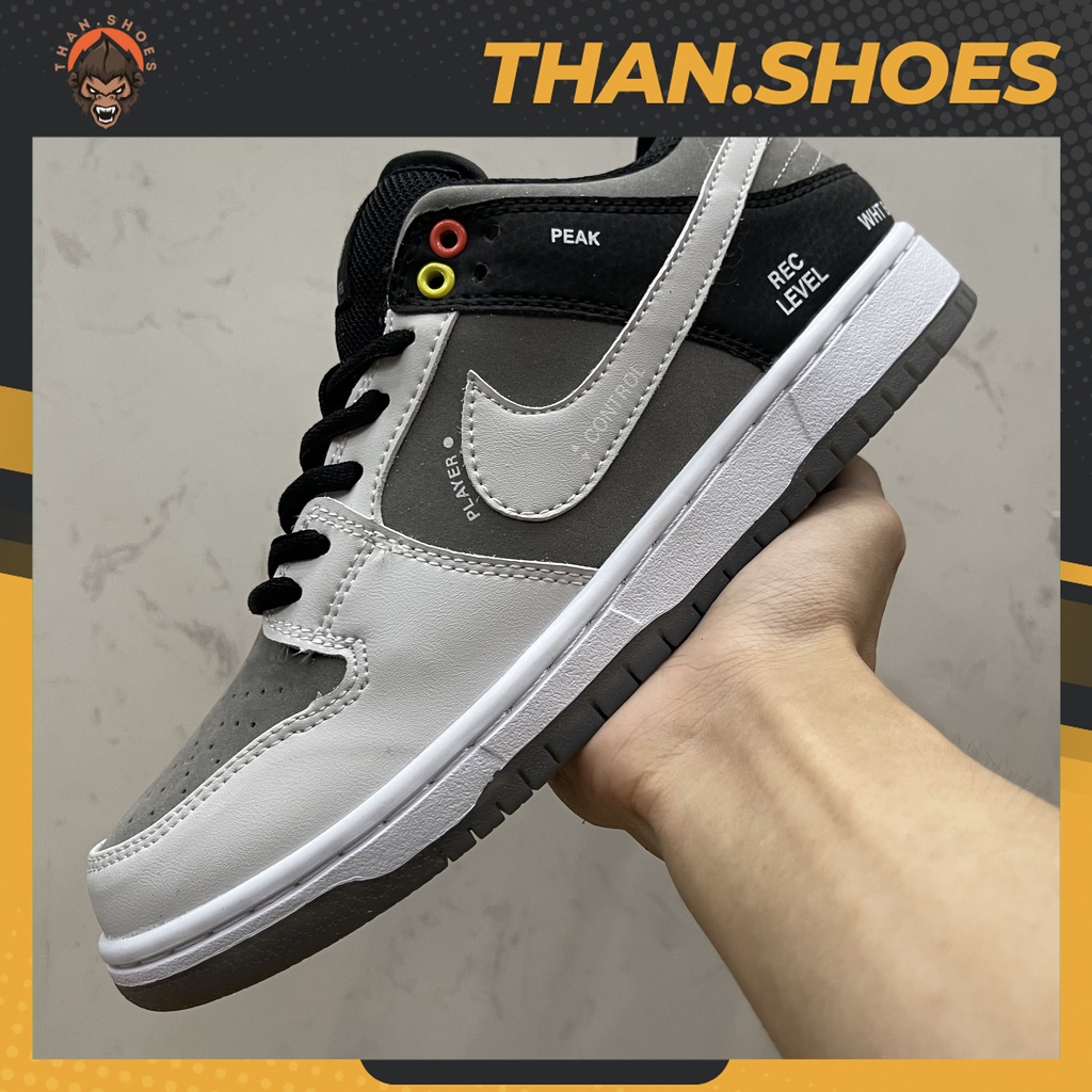 Giày SB Dunk Low Camcorder, SB Xám Đen - Than.Shoes