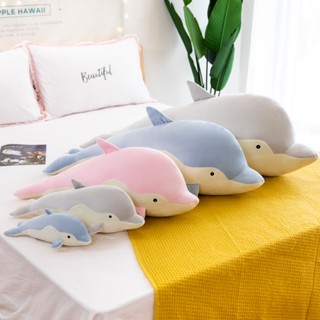 Thú bông cá heo dễ thương, cá voi mềm mịn cute (35cm--->70cm) Gối ôm cá heo đáng yêu, cá voi cao cấp hàng xịn loại 1