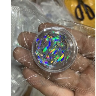 hũ giấy thủy tinh trang trí móng