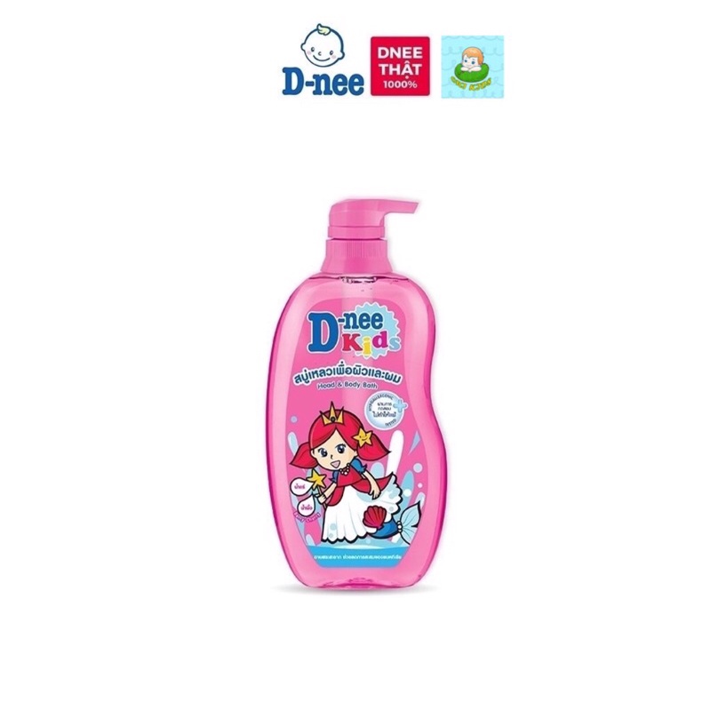SỮA TẮM GỘI CHO BÉ 2 IN 1 D-NEE KIDS 400ML THÁI LAN