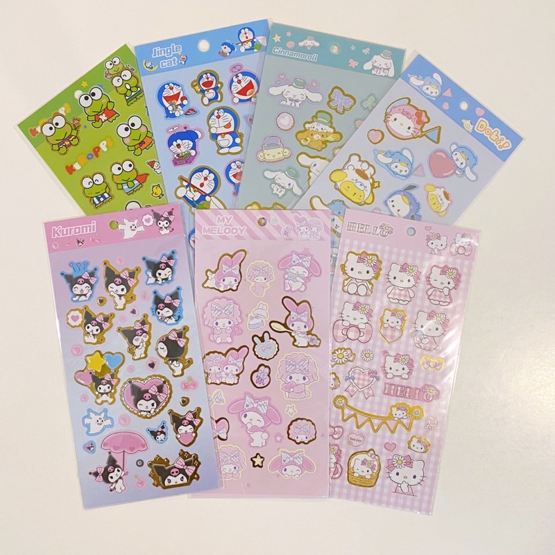 Sticker hình dán Sanrio siêu dễ thương