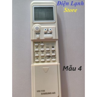 Remote máy lạnh Samsung các loại. (Tặng kèm cặp pin).