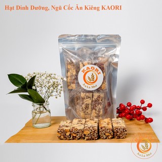 Thanh bánh ngũ cốc gạo lức chà bông kaori hỗ trợ ăn kiêng giảm cân giòn thơm ngon - bánh gạo lứt