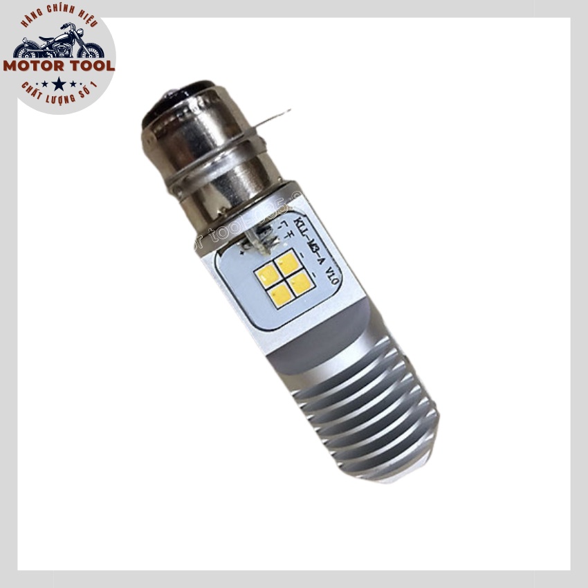 Đèn Led Xe Máy, Đèn Pha Led Chân M5 Bóng Siêu Sáng Cho Các Xe Đời Cũ