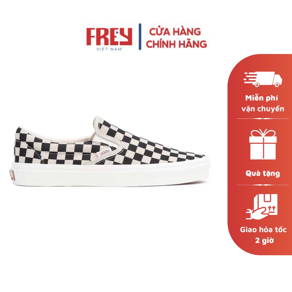 Giày Vans Classic Slip-On Eco Theory Checkerboard VN0A5JMH705