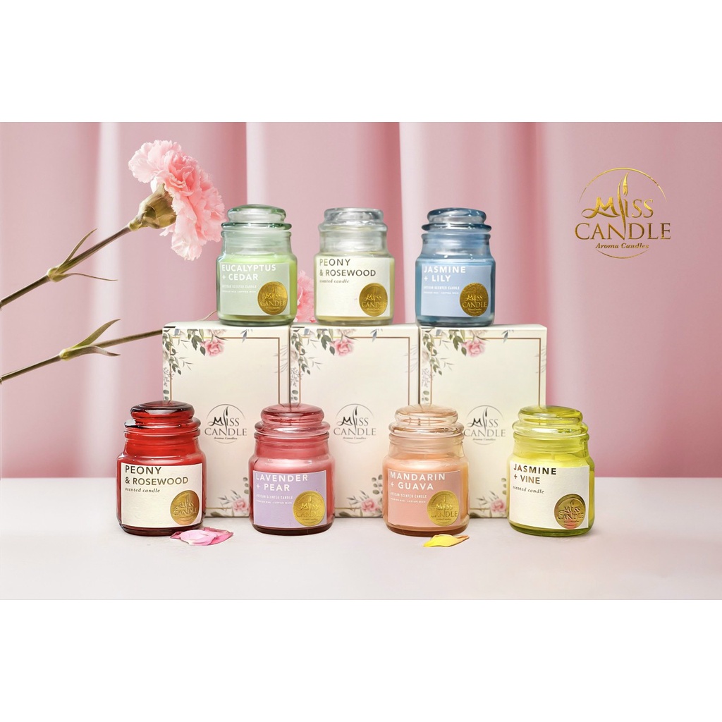 Nến thơm D6H9 Ly Sơn Màu Miss Candle