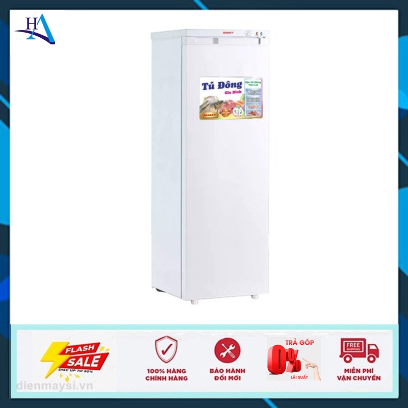 Tủ đông đứng Sanaky VH-230VD 213L 7 ngăn (Miễn phí giao tại HCM-ngoài tỉnh liên hệ shop)
