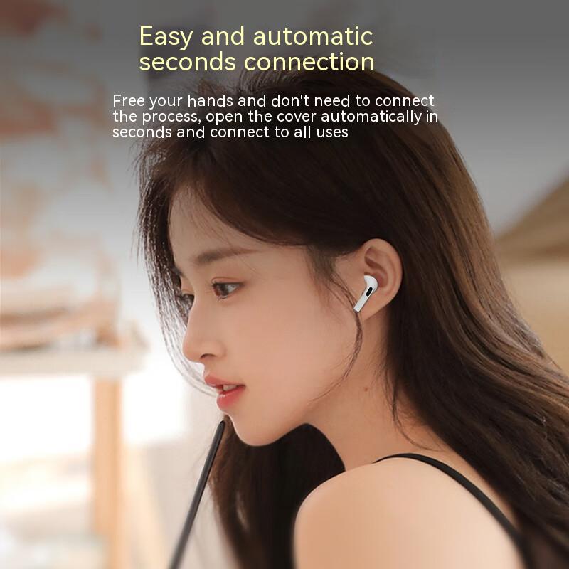 Tai nghe nhét tai không dây OKSJ H-77 bluetooth âm thanh vòm cảm biến định vị tích hợp mi cờ rô cao cấp thời trang