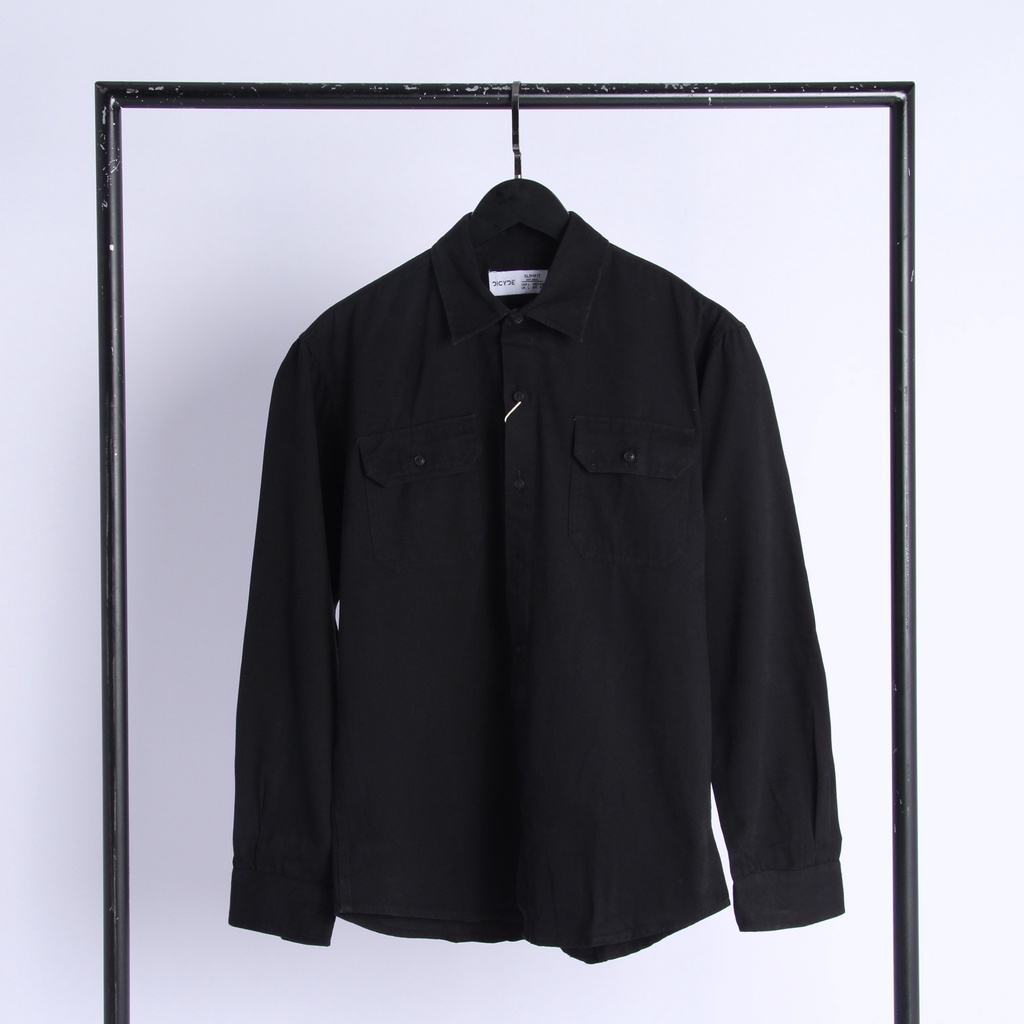 Áo sơ mi dài tay form rộng kaki DICYDE AV.D.DCD.03 cao cấp