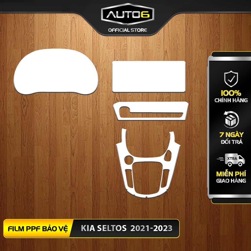 KIA SELTOS 2021-2023: Film PPF dán màn giải trí - AUTO6 - chống xước, che mờ đi các vết xước cũ