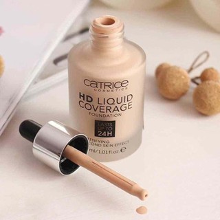 (💥MẪU MỚI NHẤT 💥) Kem nền Catrice HD Liquid Coverage Last Upto 24h 30ml