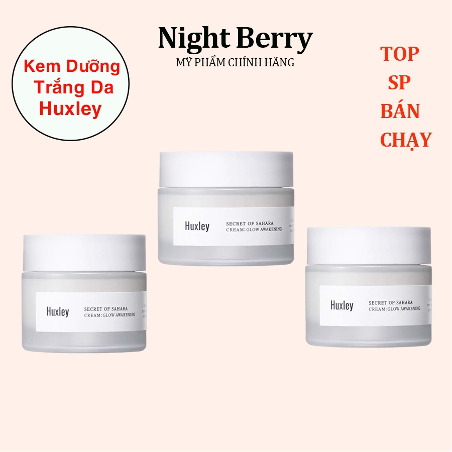 Kem Dưỡng Trắng Da Huxley Secret of Sahara 50ml