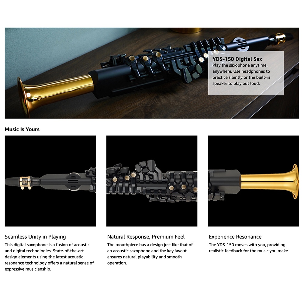 Digital Saxophone/ Kèn Saxophone Kỹ Thuật Số Yamaha YDS-150