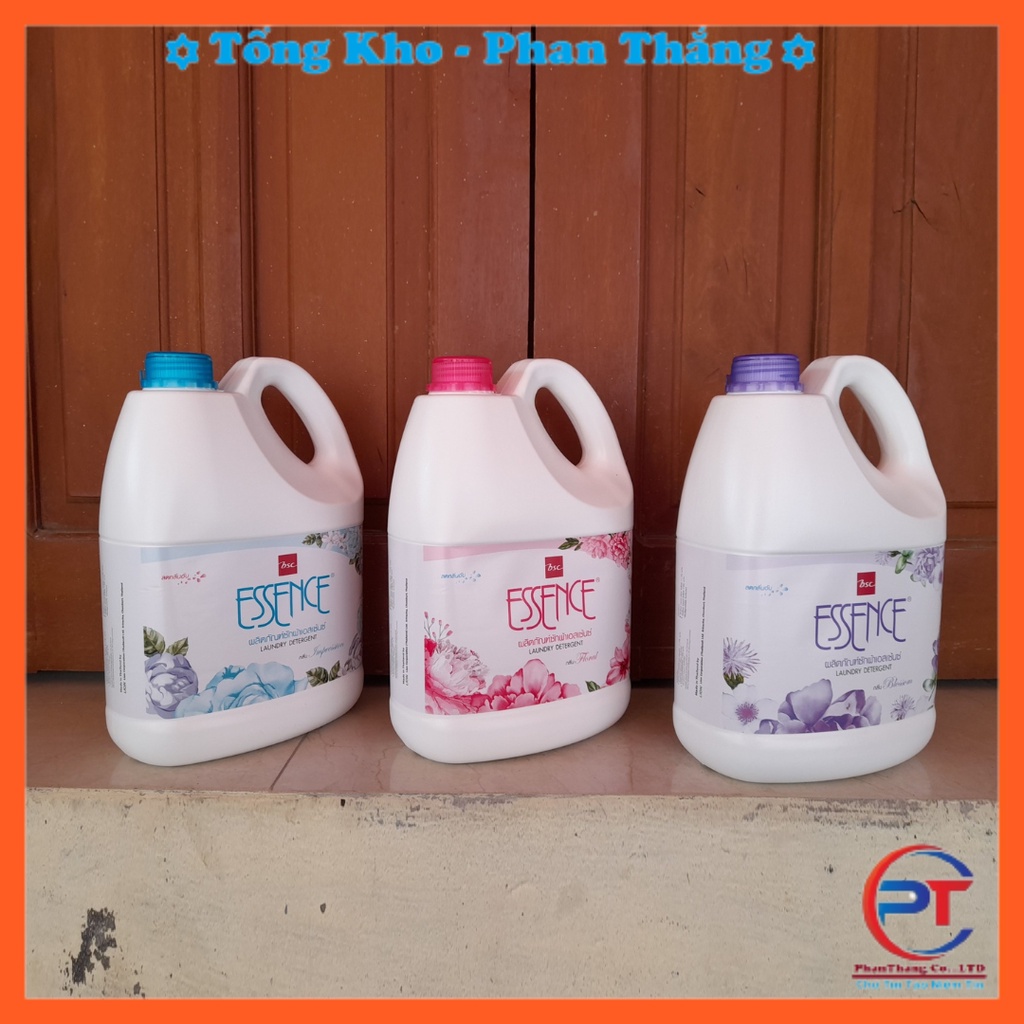 Nước Giặt Essence 3000ml Đậm Đặc, Siêu Sạch, Siêu Thơm, Hàng Chính Hãng Nhập Khẩu Thái Lan