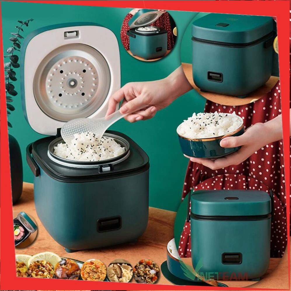 Nồi cơm điện mini đa năng 0,8L ( Nấu cơm ngon, nấu cháo, hầm, hấp luộc) cho 1 đến 2 người