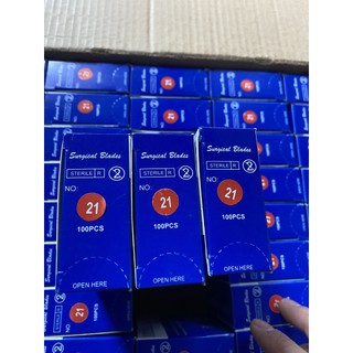 Lưỡi dao phẫu thuật Số 21 (dùng cán 04)