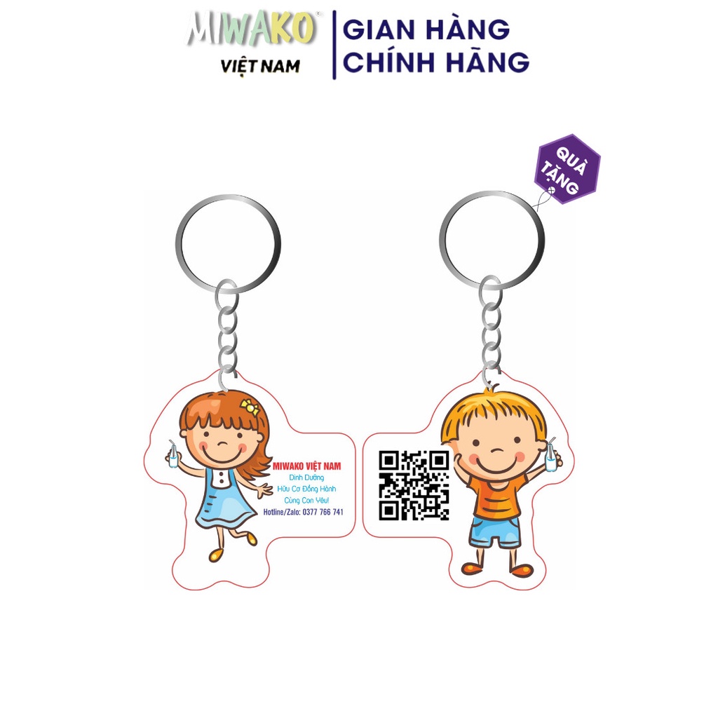 [Quà Tặng] Móc Khoá Treo Tiện Lợi Thiết Kế Riêng Miwako Official Store - Miwako Việt Nam