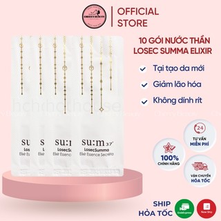 Combo 10 gói nước thần tái sinh Losec Sum Elixir Essence Secréta DATE 2024
