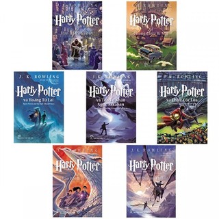 Sách - Harry Potter - Trọn bộ 7 tập lẻ không Box