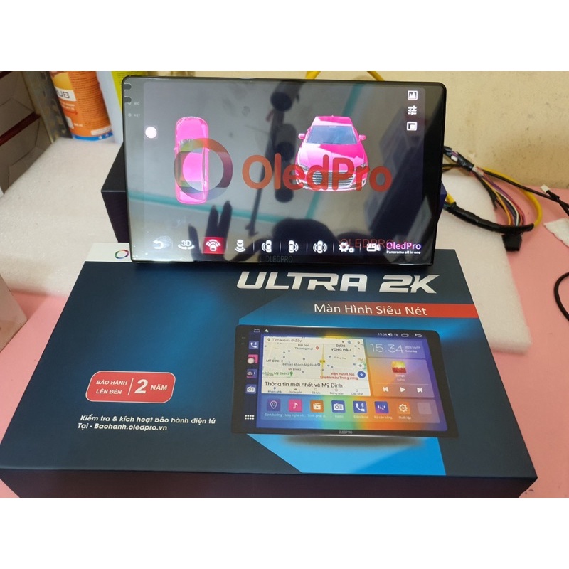 Màn Hình DVD Android Ô Tô OledPro Ultra 2K Liền Cam 360 Chính Hãng  – Đỉnh Cao Chất Lượng Hình Ảnh 2023