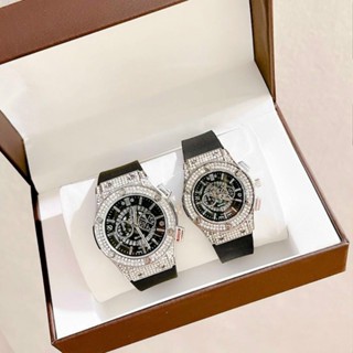 Đồng Hồ Thời Trang Nam Nữ HB602 Cặp Đôi - Dây Hương Vani Cao Cấp- Bảo hành 12 tháng