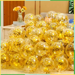 Bong bóng trang trí , Bóng Sequin kèm nhũ trang trí tiệc party
