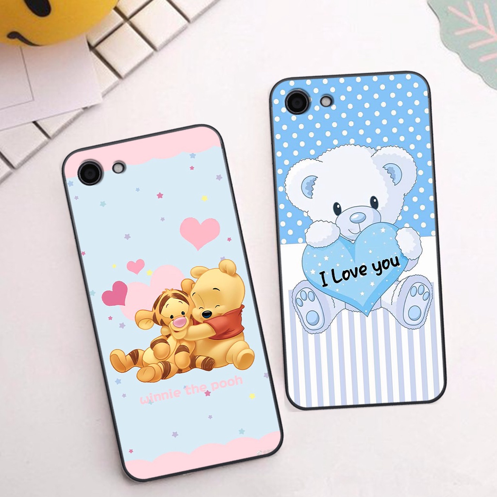 Ốp Vivo Y81 / Y83 in hình gấu cute dễ thương siêu xinh đáng yêu