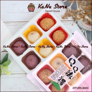 [8 vị] Bánh mochi nhiều vị trái cây siêu mềm mịn ăn vặt ngon rẻ