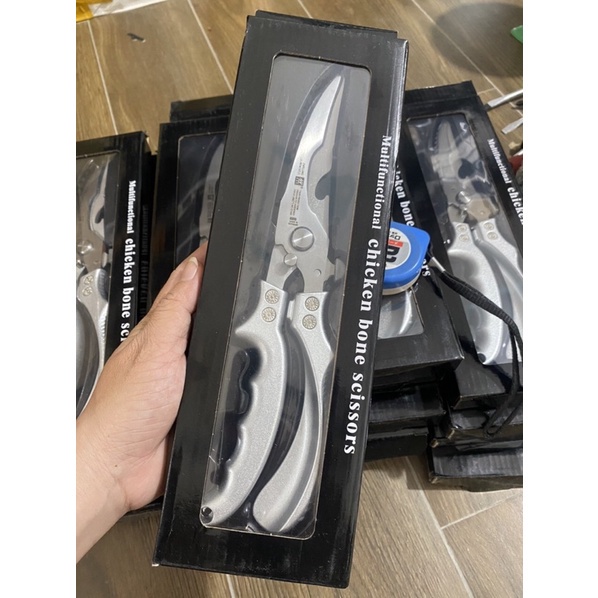 Kéo Zwilling Đức mẫu mới chuyên cắt xương gà, vịt, thực phẩm nhà bếp siêu tiện lợi